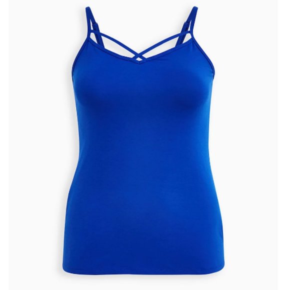 Torrid Electric Blue Strappy Cami - Picture 5 of 5